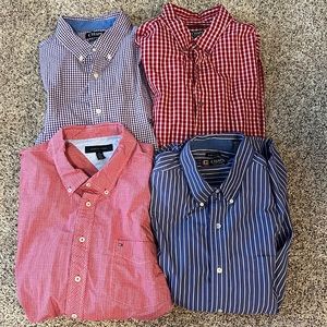 4 Men’s Button Down Dress Shirts XXL
